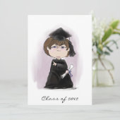 「卒業生」卒業招待状 招待状 (スタンド正面)