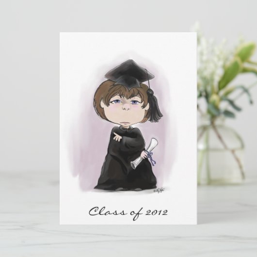 「卒業生」卒業招待状 招待状 (スタンド正面)