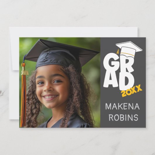 卒業生 招待状 (正面)