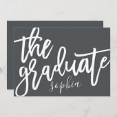 卒業生 招待状 (正面/裏面)