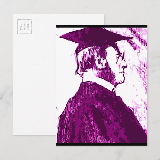 卒業生 案内ポストカード (正面/裏面)