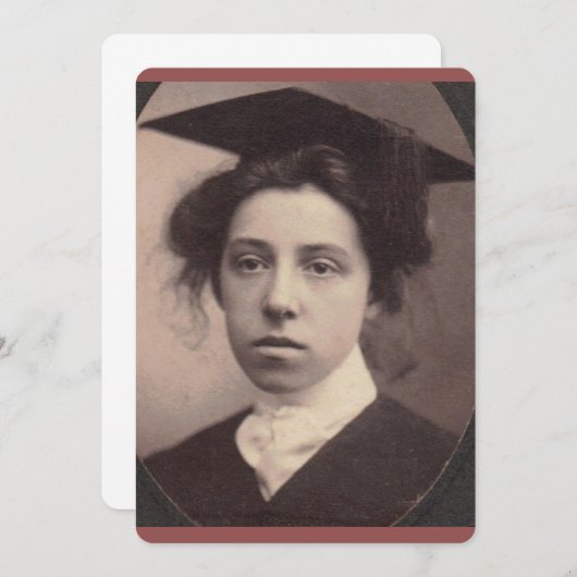 卒業生 案内状 (正面/裏面)