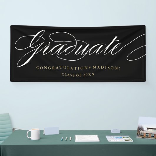 卒業生 横断幕 (トレードショー)