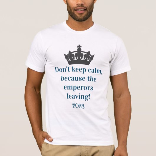 卒業用のおもしろいシャツ Tシャツ (正面)
