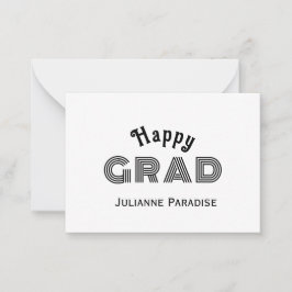 卒業用グリーティングカード ノートカード