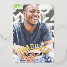 卒業男らしモダンパーソナライズされた