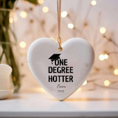 卒業発表おもしろいの学位 セラミックオーナメント