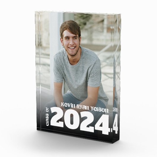 卒業発表の区分モダン フォトブロック (右)