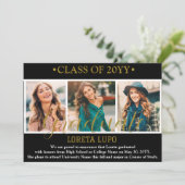 卒業発表カード 案内状 (スタンド正面)