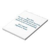 卒業発表ノート。ノートパッド ノートパッド (回転)