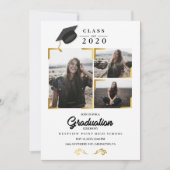 卒業発表フォトカード招待状 招待状 (正面)