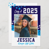 卒業発表フォトカード 招待状 (正面/裏面)