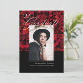 卒業発表ミニマルデザイン (スタンド正面)