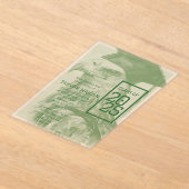 卒業発表ユニークアクリル招待状 アクリル招待状 (レイダウン)