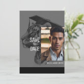 卒業発表ユニーク招待状カード 案内状 (スタンド正面)