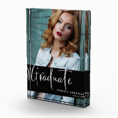 卒業発表写真スクリプモダントシンプル フォトブロック (右)