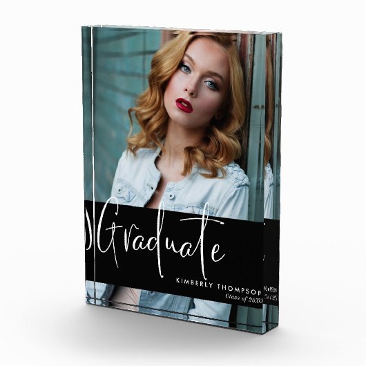 卒業発表写真スクリプモダントシンプル フォトブロック (右)