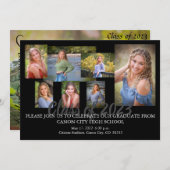 卒業発表招待状 招待状 (正面/裏面)