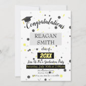 卒業発表招待状 招待状 (正面)