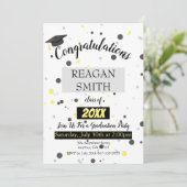 卒業発表招待状 招待状 (スタンド正面)