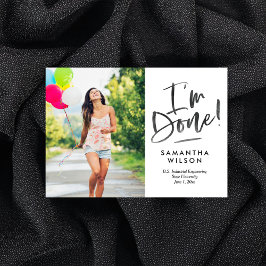 卒業発表招待状 案内状