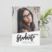 卒業発表芸術的 案内状 (スタンド正面)