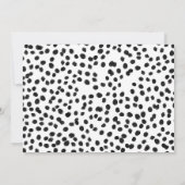 卒業発表芸術的 案内状 (裏面)