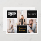 卒業発表2020フォトコラージュ ポストカード (正面/裏面)