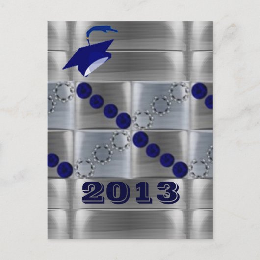 卒業発表 インビテーションポストカード (正面)