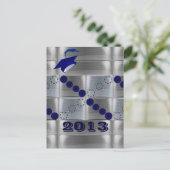 卒業発表 インビテーションポストカード (スタンド正面)