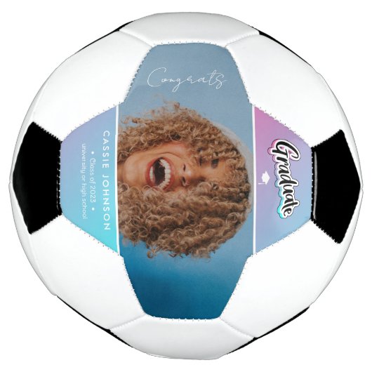 卒業発表 サッカーボール (回転)