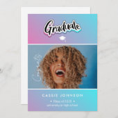 卒業発表 シーズンカード (正面/裏面)