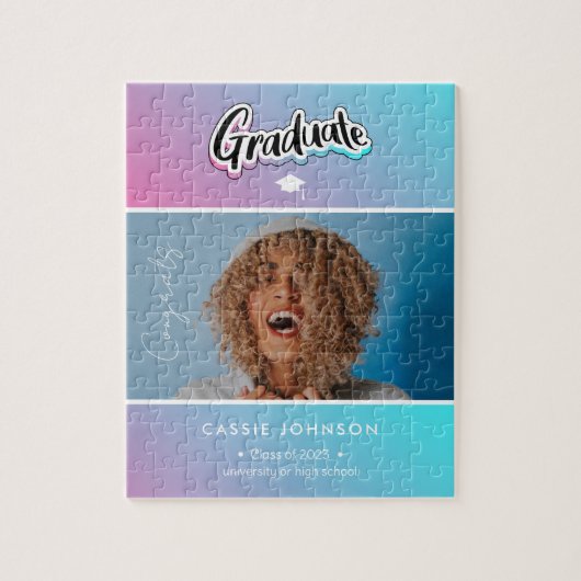 卒業発表 ジグソーパズル (縦)