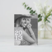 卒業発表 | フォトポストカード インビテーションポストカード (スタンド正面)