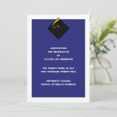 卒業発表 招待状 (スタンド正面)