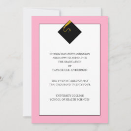 卒業発表 招待状