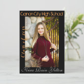 卒業発表 招待状 (スタンド正面)