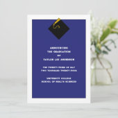 卒業発表 招待状 (スタンド正面)