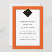 卒業発表 招待状 (正面)