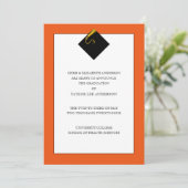 卒業発表 招待状 (スタンド正面)