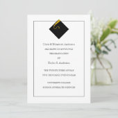 卒業発表 招待状 (スタンド正面)