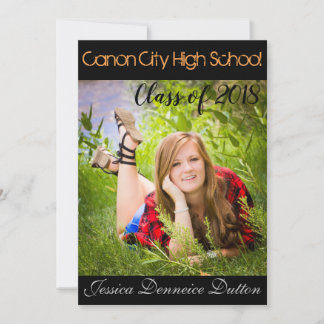 卒業発表 招待状