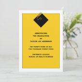 卒業発表 招待状 (スタンド正面)