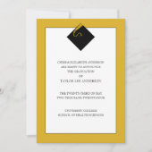 卒業発表 招待状 (正面)