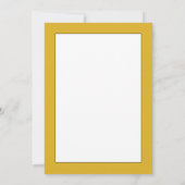 卒業発表 招待状 (裏面)