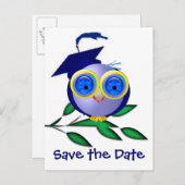 卒業発表 案内ポストカード (正面/裏面)