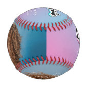 卒業発表 野球ボール (裏面)