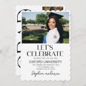 卒業発表、2025年卒業 招待状 (正面/裏面)