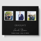 卒業白黒名スクリプトの写真 ゲストブック (正面)