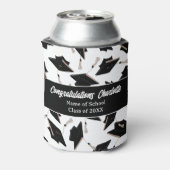 卒業白黒Capsパーティー供給 缶クーラー (缶裏面)